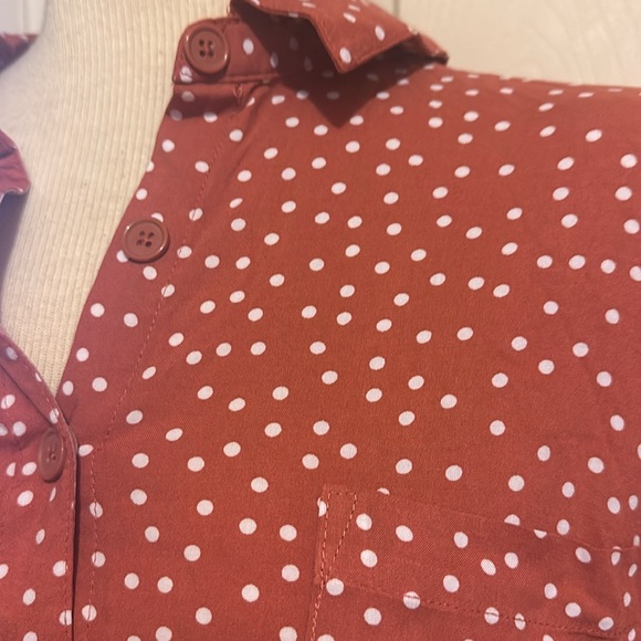 NWT No Boundaries Front Tie Shirt - Picture 2 of 5